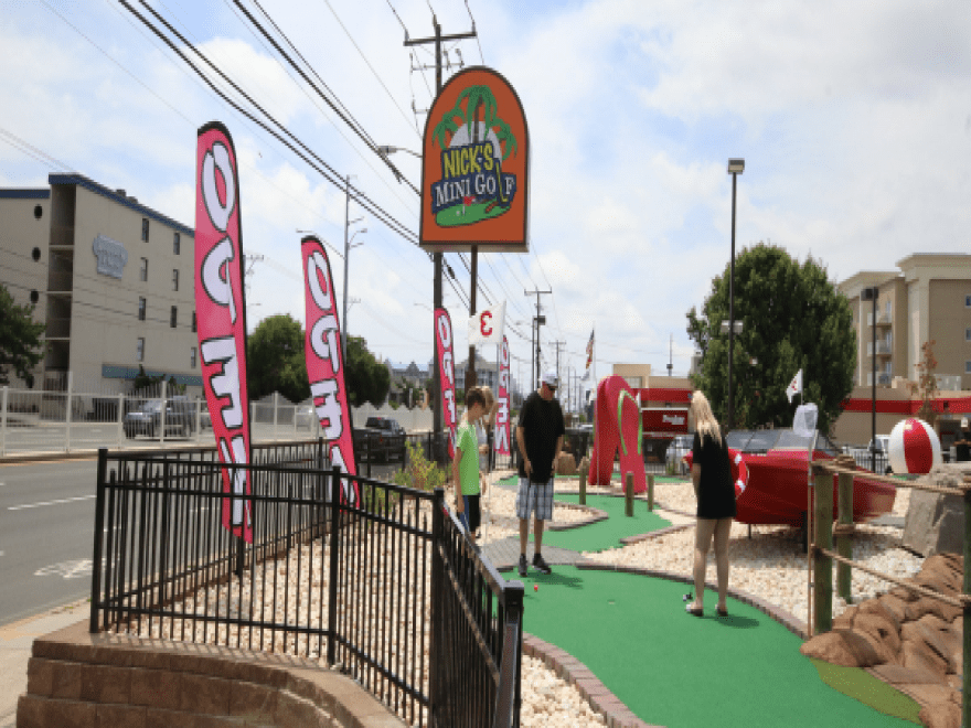 Nick's Beach Ball Golf