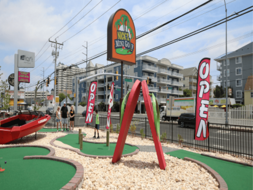 Nick's Beach Ball Golf