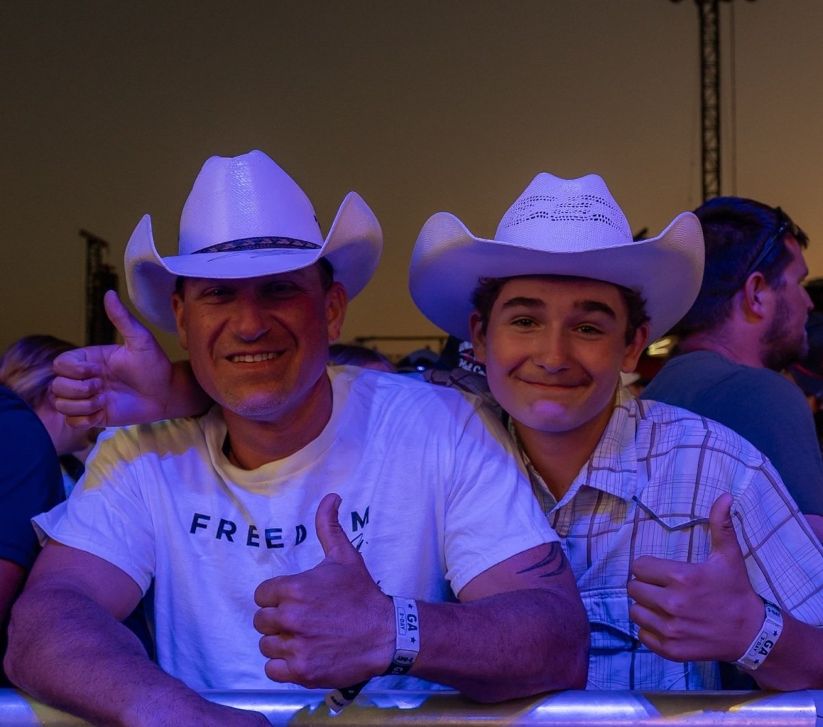 Country Calling Festival goers at Country Calling